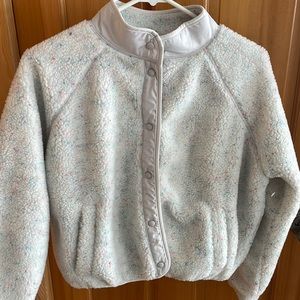 NWOT Gap Sherpa Bomber Jacket